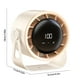 thumbnail image 3 of Ventilador digital recargable de escritorio de 6 pulgadas | 100 velocidades y alto flujo de aire | Ventilador de escritorio compacto, portátil y silencioso con luz nocturna para uso en casa,, 3 of 5