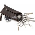 thumbnail image 1 of Leather car key case with zipper,, 1 of 3