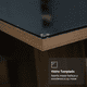 thumbnail image 5 of Juego de Comedor con Mesa y 8 Sillas Madesa Justine Marrón/Negro, 5 of 9