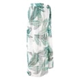 thumbnail image 1 of Greeniant Mujer Gasa Cubrir Señoras Moda Vacaciones Encanto Verano Playa Abrigo largo Ligero Cómodo Ropa de playa Traje de baño Hoja Greeniant OD021084-05, 1 of 6