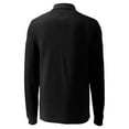 thumbnail image 3 of Men's-Cutter & Buck  Black FC Cincinnati Advantage Eco Tri-Blend Pique Long Sleeve Polo, 3 of 3