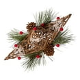 thumbnail image 4 of Kurt Adler 11-Inch Natural Star with Pinecones Treetop, 4 of 6