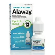 Alaway Eye Drops, Eye Itch Relief, 0.34 fl oz,