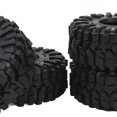 4PCS Premium 1.9 Inches / 4.8 cm RC Tires Rubber Shock Absorption Slip ...