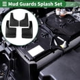 thumbnail image 2 of Unique Bargains Mud Flaps Splash Guards Mud Guards for Chevrolet Silverado 1999-2006 W/ Mount Accessories, 2 of 6