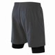 thumbnail image 5 of Pantalones Cortos Deportivos Para Hombre, Pantalones Cortos para Correr 2 en 1 Con Bolsillo para Teléfono, Pantalones Cortos Activos de Abrenamiento de Secado Rápido,, 5 of 7