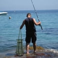 thumbnail image 2 of Cesta plegable para peces, trampa para peces de malla, jaula portátil para peces, red plegable para mantener vivos a los peces, almacenamiento de cebo, cangrejos, 2 of 5