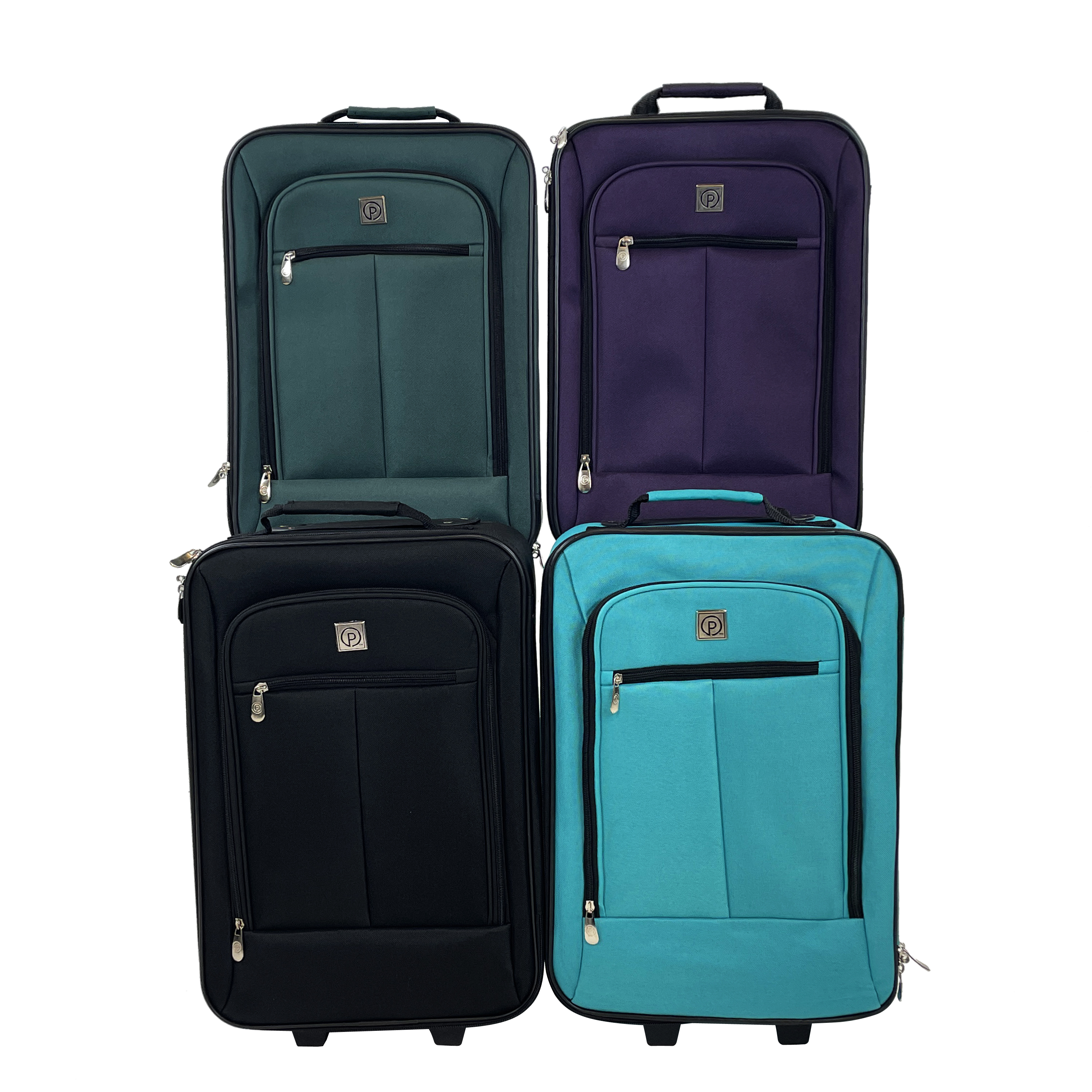 Protege Pilot Case 18" Softside Carry-on Luggage, Green - image 3 of 7