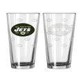 thumbnail image 1 of New York Jets 16oz Satin Etch Pint Glass, 1 of 1