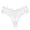 #0167-White, variant on Xucatan Women's Low Rise Mesh Floral Embroidered Thong Panties, Sheer See Through Ladies Underwear, Stretchy Hip Lifting Elastic Briefs, Breathable Feminine Panties, with Cropped Design Gift