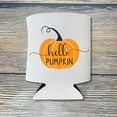 thumbnail image 2 of Thanksgiving Baby Shower Can Coolers, Hello Pumpkin Coolie, Fall Baby Welcoming Beer Coolies, Thanksgiving or Fall Gifts, Thanksgiving Party, 2 of 2