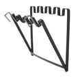 thumbnail image 4 of Soporte para bolsa de basura, estante plegable para bolsa de basura, multifuncional, hierro esencial para cocina sobre el gabinete, soporte para bolsa Negro, 4 of 9