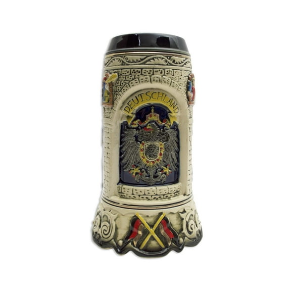 GERM Scenic Deutschland Engraved Collectible Multicolor Beer Stein