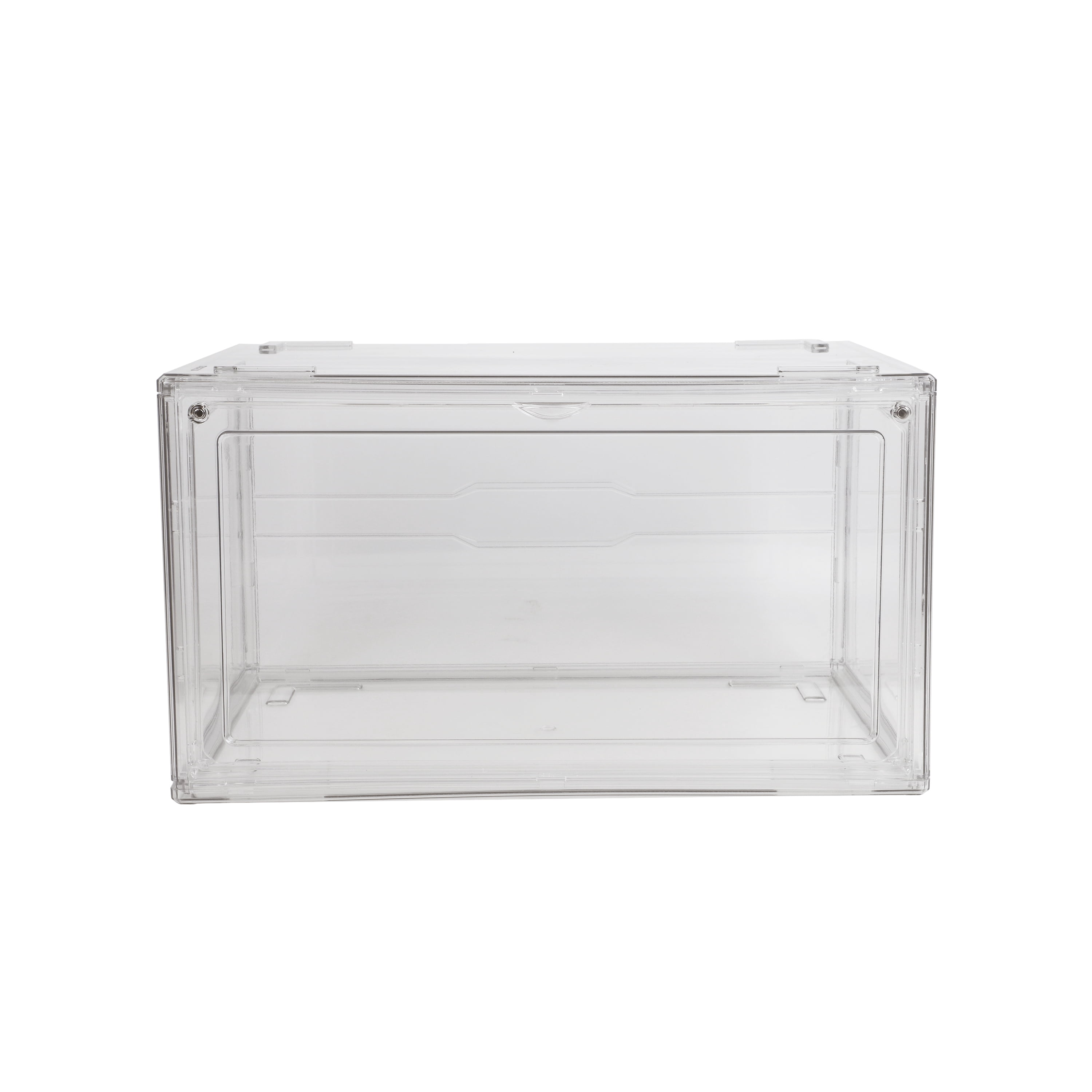 Elite Shoe Box, Plastic, 15.36"x12.21"x1.97", The Storage Editions, Use by Adults