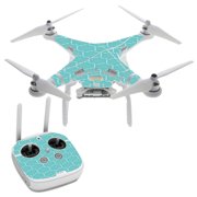 Blue Hexagon DJI Phantom 3 Professional Skin Skins Vinyl Decal Kit
