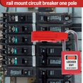 thumbnail image 3 of RealPlus Circuit Breaker Lockout, Lockout Tagout Breaker Lock for Standard Single and Double Toggles, Pack of 12, 3 of 8
