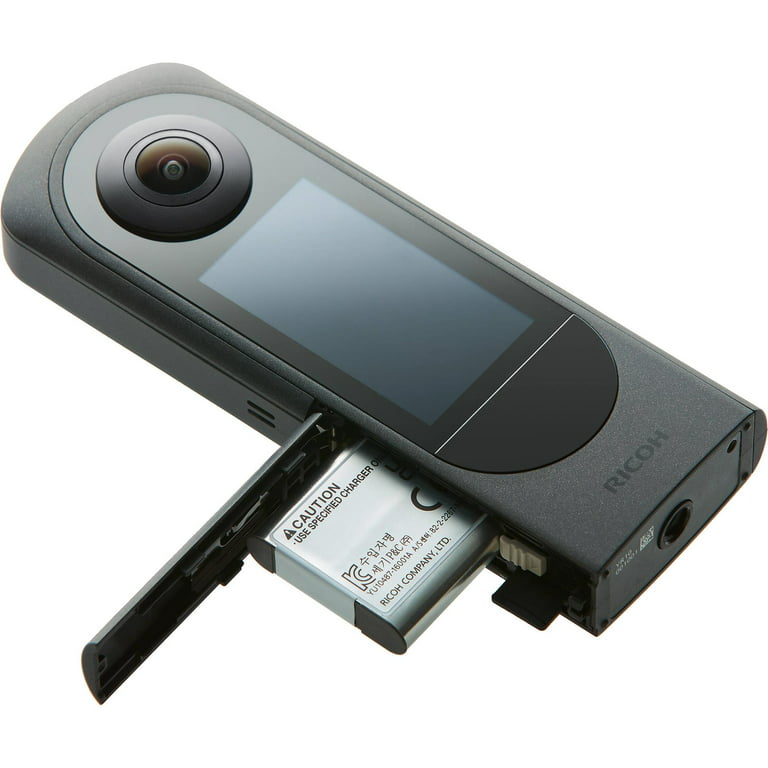 Ultimaxx Starter Ricoh THETA X 360° Camera Bundle - Includes: 64GB MicroSDXC Memory Card, Stick, Flexible “Gripster” Tripod & More (11pc Bundle) - Walmart.com