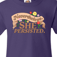 thumbnail image 4 of Inktastic Nevertheless, She Persisted Youth T-Shirt, 4 of 5