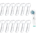 thumbnail image 1 of 12pcs Oral Brush Head Protection Cap B, Replacement Brush Head Storage for Electric Toothbrush, Convenient for Travel and Keeps Dust Away for Better Health, 1 of 5