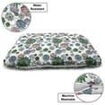 thumbnail image 3 of Cactus Pet Bed, Colorful Pattern of Succulent Plants Tropical Exotic Foliage Natural Garden Design, Resistant Pad for Dogs and Cats Cushion with Removable Cover, 24" x 39", Multicolor, by Ambesonne, 3 of 4