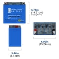 thumbnail image 2 of YTX14-BS GEL Replacement Battery for Duralast Gold ETX14, 2 of 14