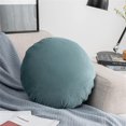 thumbnail image 1 of HLONK Solid Color Round Throw Pillow Cover with Pillow Insert Round Pillow Sham for Home Decoration Soft Warm Pillow Case 18 Inch, 1 of 12