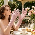 thumbnail image 5 of MMJ Ice Silk Sunscreen Gloves Breathable Thin for Outdoor Driving Against UV Touch Screen One Size 10.63x7.09in, 5 of 6