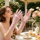 thumbnail image 5 of Ice Silk Sunscreen Gloves For Summer Breathable Thin Against Direct Sunlight Outdoor Driving Against Slipping Touch Screen, 5 of 6