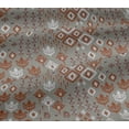 thumbnail image 5 of oneOone Viscose Jersey Fabric Block & Geometric Ikat Print Sewing Fabric BTY 60 Inch Wide, 5 of 5