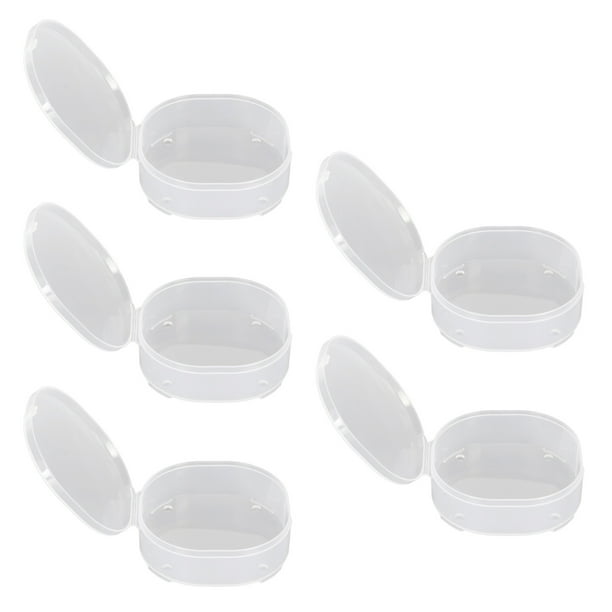 Estuche para borlas de maquillaje, 5 unidades, estuche portátil para borlas de maquillaje, caja para guardar borlas de maquillaje, rendimiento comprobado