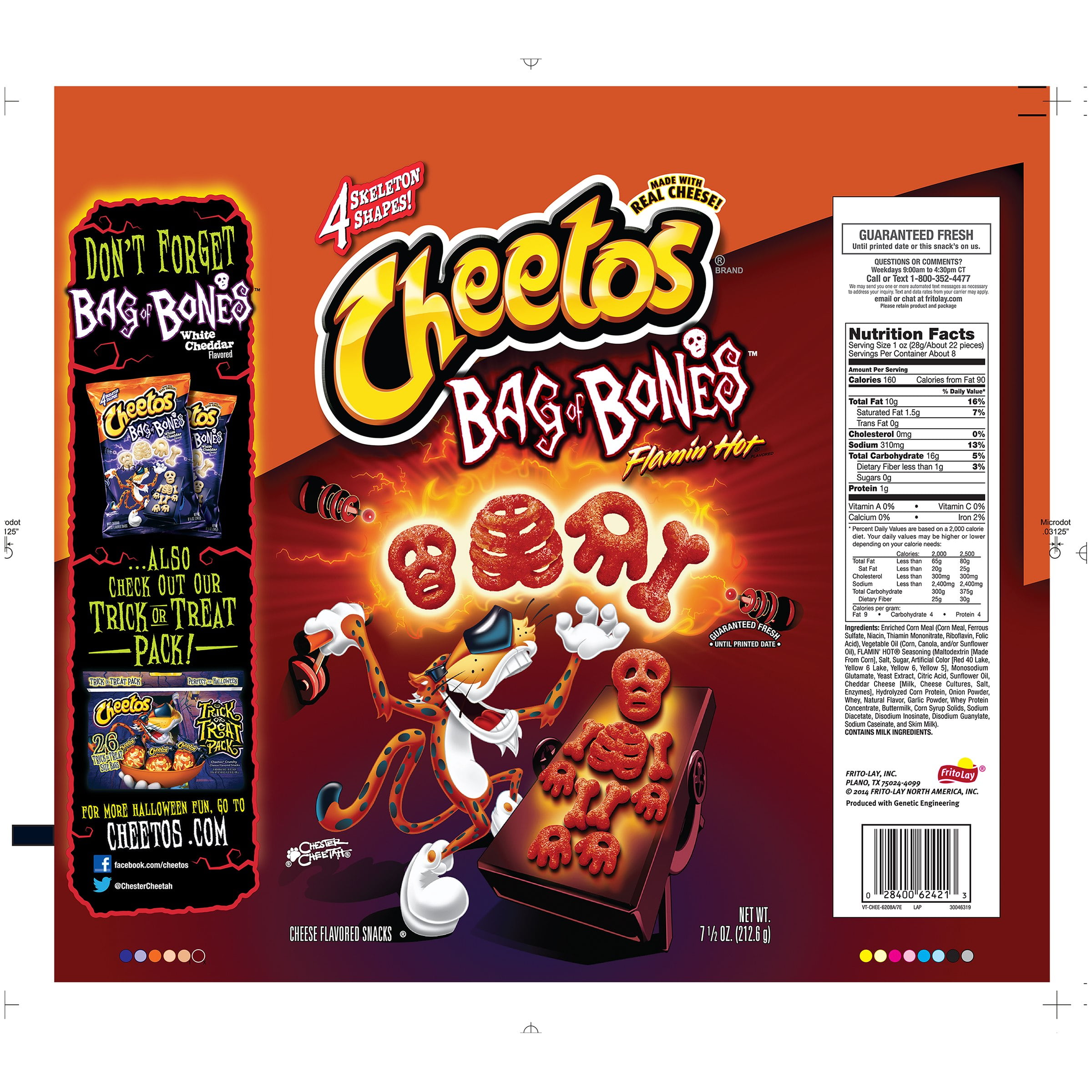 Cheetos Crunchy Cheese Flavored Snack- 7.625oz : Target