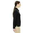 thumbnail image 3 of CORE365 78192 Women's Pinnacle Performance Long Sleeve Piqué Polo-Black-XL, 3 of 4