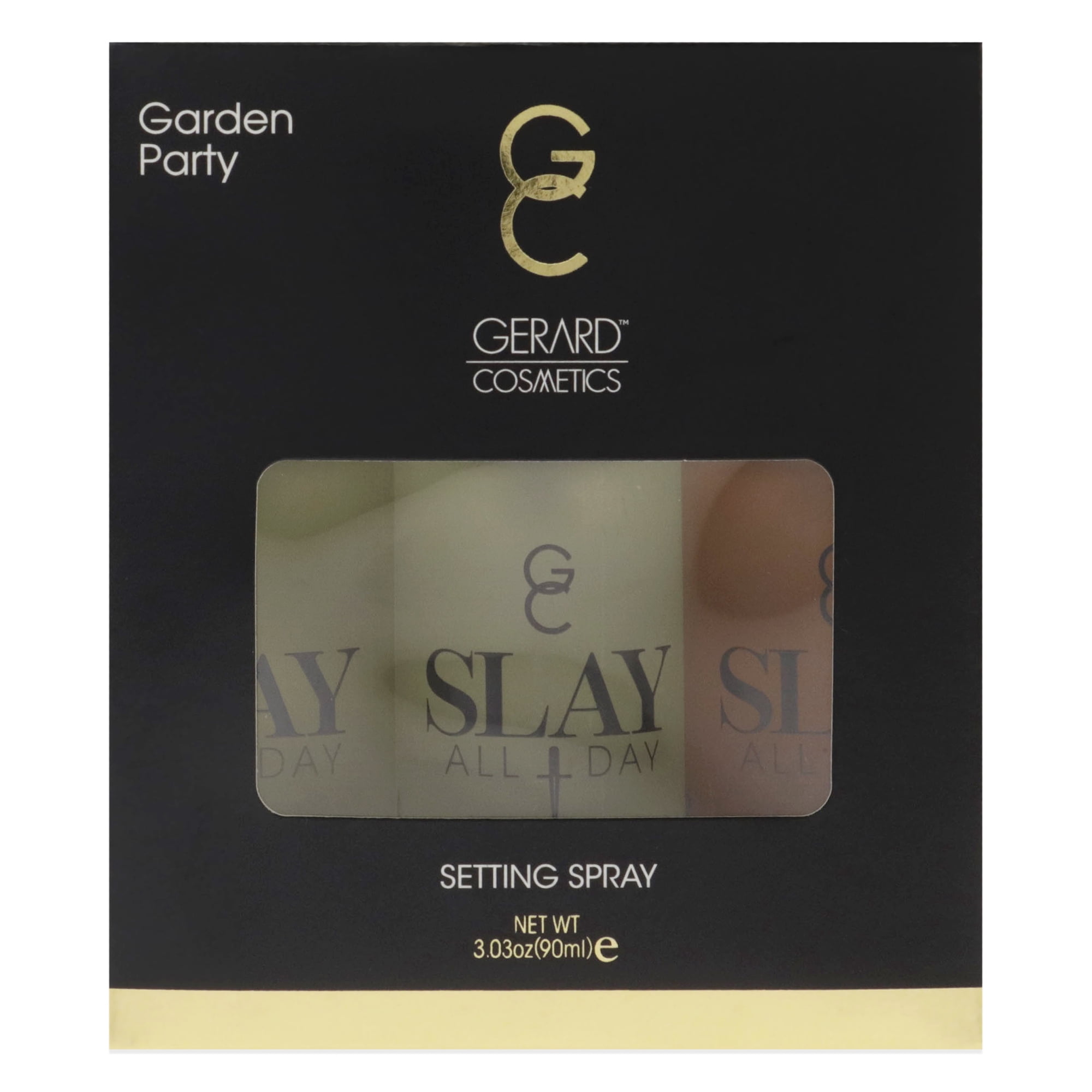 Gerard Cosmetic Slay All Day Setting Spray - Garden Party Set , 3 Pc 1.01oz Peach, 1.01 Lemongrass, 1.01oz Green Tea