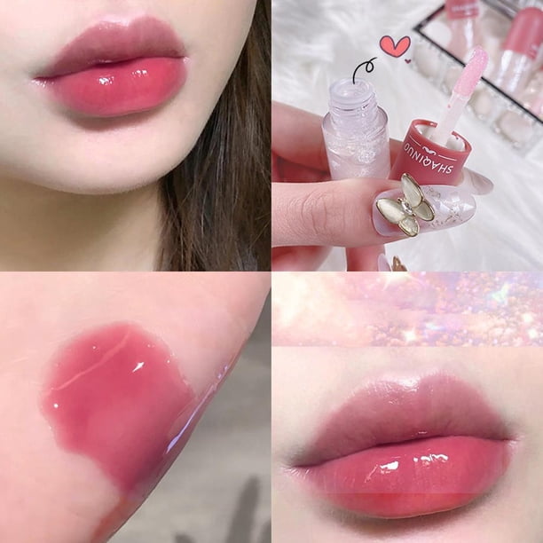Mini cápsula de brillo de labios resistente al agua EZLIFE 3 juegos 4 g