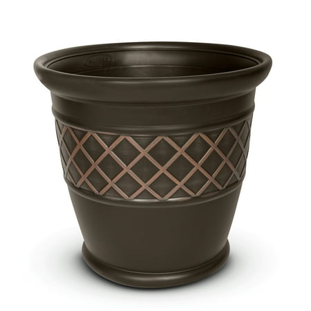 Better Homes and Gardens Lattice Planter - Brown (Best Way To Get Rid Of Planters Warts)