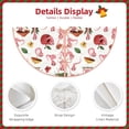 thumbnail image 5 of Balery Cute Animal Printed Christmas Tree Skirt , Merry Christmas Party Christmas Tree Decoration,Adjustable Tree Skirt-36", 5 of 8