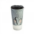 thumbnail image 2 of Cypress Home Beautiful Winter Penguins Ceramic Travel Cup with Matching Box - 4 x 5 x 7 Inches Indoor/Outdoor home goods, 2 of 6