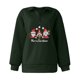 thumbnail image 4 of Sudadera Navideña Para Mujer, Moda, Cuello Vuelto, Manga Larga, Estampado, Cremallera, Camisa Informal, Camisetas Odeerbi ODB195410, 4 of 5
