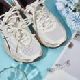 thumbnail image 4 of 6Pcs 3 Styles Pearl Bowknot Flower Shoe Charms for Sneakers Beaded Pearl Bow Flower Shoe Charms with Clasp for Women Shoe Elegant Pearl Shoe Buckles Shoe Clips for Wedding Shoes Decor Gift, 4 of 5