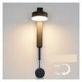 thumbnail image 2 of Modern LED Wall Lamp With Knob Switch Dimmable Wall Light Indoor Lighting Adjustable 7W 9W Black For Bedroom Bedside Aisle Stair ,Picture Lights for Wall, 2 of 7