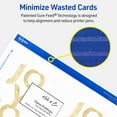 thumbnail image 5 of Avery 2-1/2" x 3-1/2" Rounded Corner Cards, Matte White, 300ct, 5 of 11