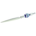 thumbnail image 4 of GlassOfVenice Murano Glass Letter Opener -  Silver Blue Stripes, 4 of 5
