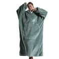 thumbnail image 2 of Shengyu Polyester Sweater Blanket With Pockets Fashionable And Warm Winter Essential Comfortable TV Blanket violet, 2 of 6