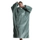 thumbnail image 4 of Guardurnaity Manta suéter con capucha de invierno para parejas mangas cálidas y cómodas con bolsillos manta albornoz Pijama azul, 4 of 6