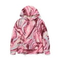 thumbnail image 4 of Justice Girls Marbled Sweatshirt, Sizes XS-XLP, 4 of 4