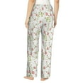 thumbnail image 2 of Bixox Women's Roses Flowers Patterned Pajama Pants Loungewear, 2 of 5