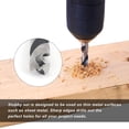 thumbnail image 2 of 6.35Mm Quick Change Hex Shank 3-Point for Stubby Drill Bit Set for Woodworking, 2 of 8