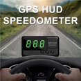 thumbnail image 4 of Gps Velocímetro Head Up Display Gps Hud Indicadores Digital Heads Up Display Advertencia De Velocidad Del Coche Plug &Amp; Play Noticed VI005059-00, 4 of 7