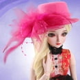 thumbnail image 3 of Ropa accesorio para muñecas 1/3 BJD Zulema Rosado, 3 of 8