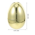 thumbnail image 4 of MLINS  12 Pcs Egg Decoration Easter Simulated Golden Eggs, 4 of 8